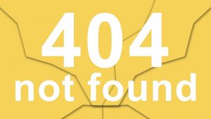 Error 404 not found - Come risolvere il problema